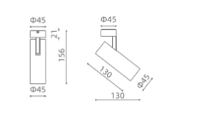 Lubinis šviestuvas Simple 8W 3000K 615lm. Art. 12620 - Image 2