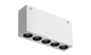 Lubinis šviestuvas Qubix surface 12W 3000K 760lm. Art. MM35G05.3000K.WT