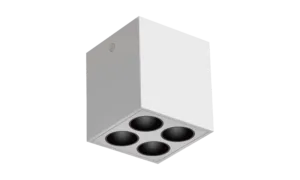 Lubinis šviestuvas Qubix surface 10W 3000K 640lm. Art. MM35G04.3000K.WT