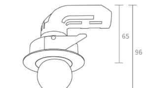 Šviestuvas  įleidžiamas X4 9W A4 3000K 620lm 36°, baltas  cutout: φ45. Art.X4.09.3000.WT - Image 2