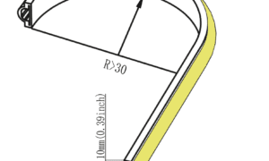 Lanksti neon flex   T1005 led juosta 10W 520lm/m 3000K 10x5mm - Image 2