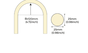 Lanksti neon flex led juosta Magic Light 360 L5000*φ25mm 14,4W CCT 2300K+4000K (keičia spalvos temperatūra)  950lm/m *kaina už metrą - Image 2