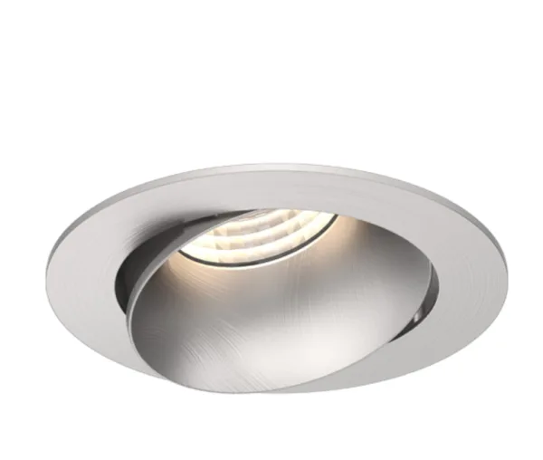 Įleidžiamas šviestuvas JAMES 8W nickel brushed