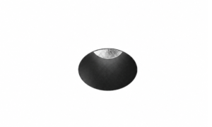 Įleidžiamas šviestuvas priglaistomas NANO R TRIMLESS BLACK 35