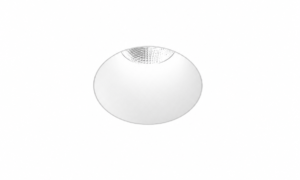 Įleidžiamas šviestuvas priglaistomas NANO R TRIMLESS WHITE 35